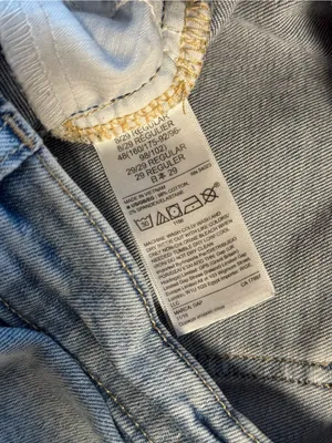 GAP Light Wash Distressed Straight Jeans thumbnail 3
