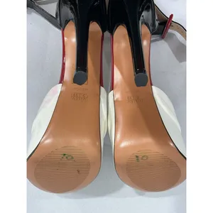 Womans Sz10106b 39 (9) Multicolor Patent Leather Platform Strap Stiletto Heels thumbnail 7