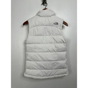 The North Face White Goose Down Puffer‎ Vest Size Xsmall thumbnail 2