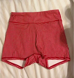 Red Gingham Workout Set | Size Medium | New With Tags thumbnail 1