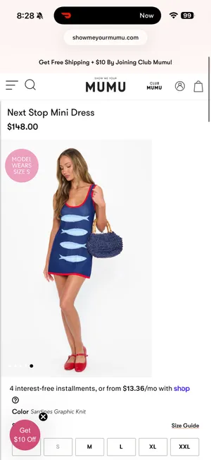 Show Me Your Mumu Dress thumbnail 3