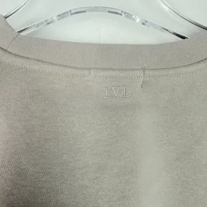NWT IVL Collective Cropped Crewneck Sweatshirt Cotton Fleece Stone Size Medium M thumbnail 11