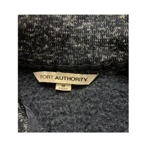 Port Authority Women’s Full Zip Fleece Jacket Medium Heather Navy, Horse Logo thumbnail 3