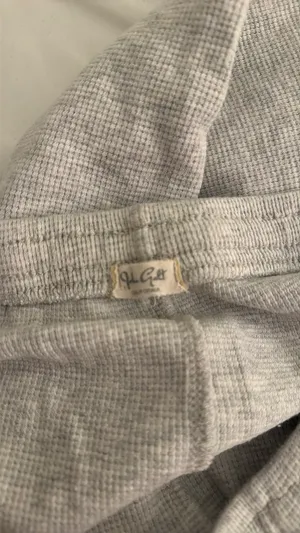 PacSun John Galt waffle knit wide leg pants thumbnail 3