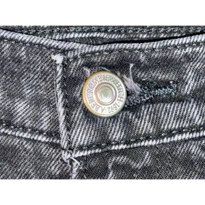 Abercrombie & Fitch The '90s Relaxed Jean High Rise Black Denim Jeans Size 26 2 thumbnail 5