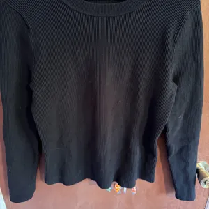Abercrombie & Fitch Ribbed Thick Sweater Black Size XL thumbnail 7