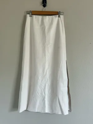 Alice + Olivia Maeve vegan leather midi skirt sz 8 G-19 thumbnail 5