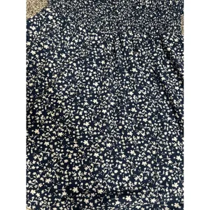 Old Navy Blue Waist-Defined Floral Mini Short Sleeve Dress M thumbnail 4