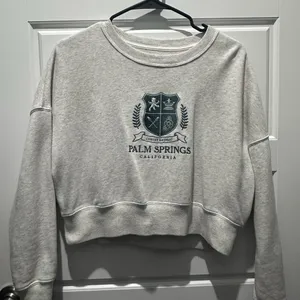 Abercrombie and Fitch Graphic Crop Crew thumbnail 1