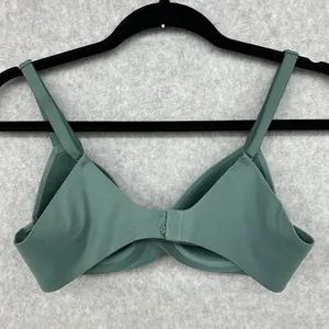 Aerie Real Free Full Coverage Bra 34B Sage Green Underwire thumbnail 5