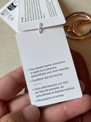Lululemon Define Jacket Keychain - Dusk/Rose Gold thumbnail 10