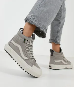 VANS Sk8-hi top MTE gray waterproof hiking lace up shoes sneakers sz 8.5 new thumbnail 9