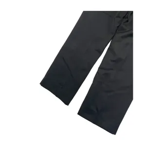 Anine Bing Classic Pant Womens 28 Black Wool Straight Leg Tailored Trousers thumbnail 5