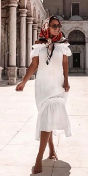 ✨ZARA Maxi Flounce Ruffle Trim Dress ✨ thumbnail 1