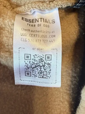 Fear of God Essential fleece Sweatpants color beige, straight leg size M Unisex thumbnail 13