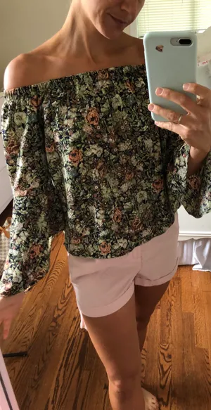 Trouser Shorts Pink thumbnail 3