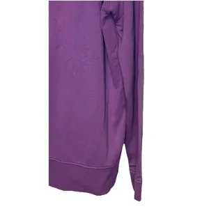 Peter Millar Women's Sweatshirt Hooded Long Sleeve Relaxed Pullover Purple Large thumbnail 8