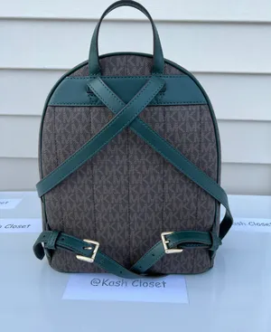 MK Kenly Medium Backpack - Racing Green thumbnail 2