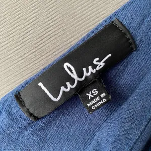 Lulu’s sz XS Sleeveless cotton blue‎ jumpsuit thumbnail 6