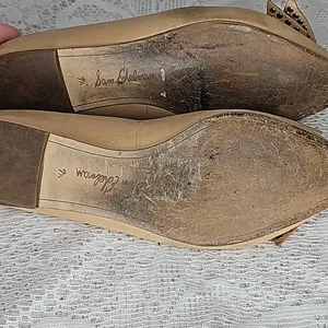 Sam Edelman Raisa studded bow tan slip on ballet flats sz 7.5 thumbnail 7