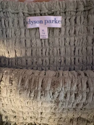 Adyson Parker Textured Smocked Crop Top in Sage Green thumbnail 2