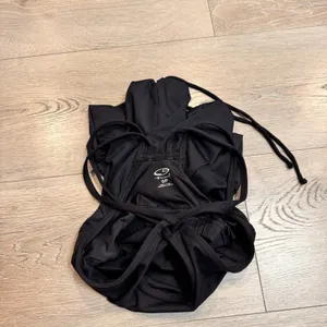 Champion‎ C9 Tank Top Womens Size Small S Black Built in Bra Drawstring Bottom thumbnail 4