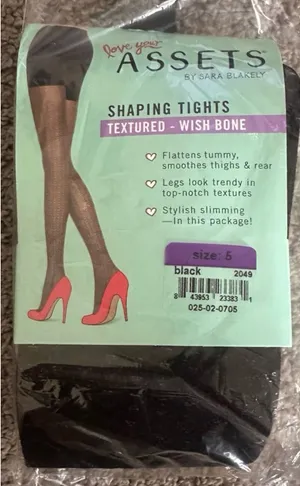 Spanx Love Your Assets Wish Bone Textured Shaping Tights by Sara Blakely thumbnail 4