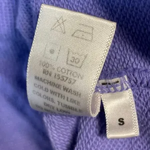 Madhappy Womens Purple Logo Long Sleeve Knit Hoodie Hooded Sweatshirt Top Size S thumbnail 5