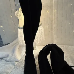 SO Black Stylish Over The Knee Boots thumbnail 2
