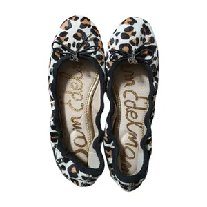 Sam Edelman Flats Women Size 6 Calf Fur Cheetah Chic Boujee Modern Maximalist thumbnail 7