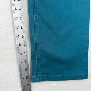Free People 30 Teal Blue Skinny Leg Colored Denim‎ Stretch Jeans 61855-16515125 thumbnail 6