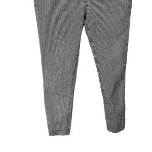 Madewell Blue White Denim Stretch Piper Striped 9" Mid-Rise Skinny Jeans Size 28 thumbnail 7