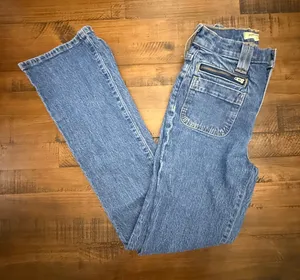Madewell Womens The‎ Perfect Vintage Flare Jeans Pockets Blue Denim Size 24 thumbnail 1