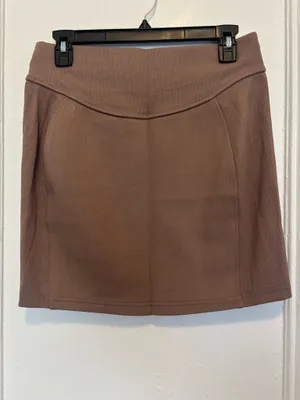 Lululemon Scuba High-Rise Mini Skirt Taupetastic Size Medium thumbnail 4