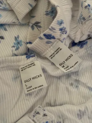 Hollister Gilly Hicks Floral PJ Set Size M&L thumbnail 2