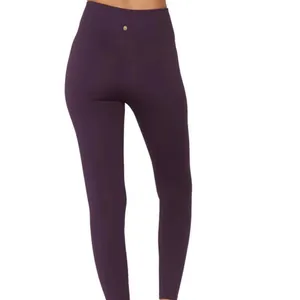 Spiritual Gangster Purple Maeve Ribbed Leggings XS/S thumbnail 2