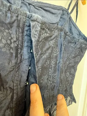 Ulla Johnson Corset Dainty Coquette Feminine Isa Crop Top thumbnail 4