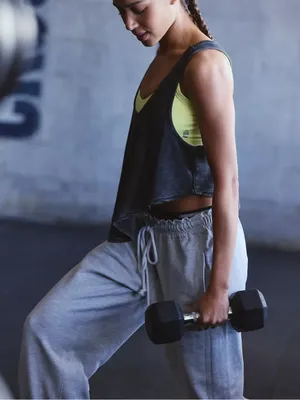 NWT Medium FP Movement Black On Track Tank thumbnail 4