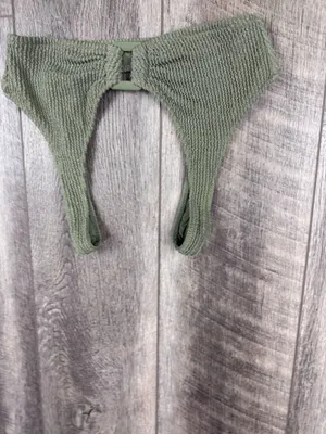 Aerie Olive Textured Bikini Set thumbnail 6