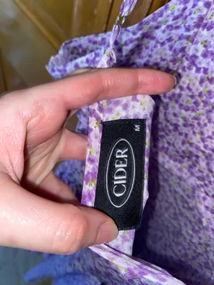 Cider Floral Purple Mini Dress thumbnail 5
