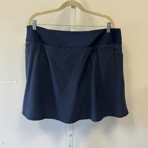 Puma Enjoy Golf Skort Navy Blue‎ Athletic Skirt Women's XXL 533011-03 thumbnail 2
