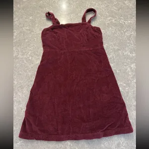American Eagle Outfitters Maroon Mini Dress thumbnail 1