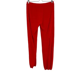 Nation LTD Red Jogger Sweatpants Super Lightweight‎ Size Small thumbnail 5