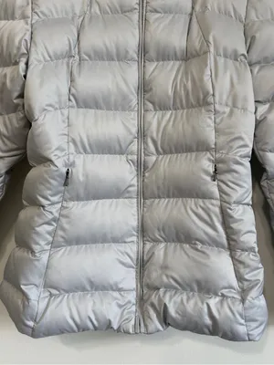 Patagonia Women’s Downtown Loft Jacket Size Small Gray Down Puffer thumbnail 5