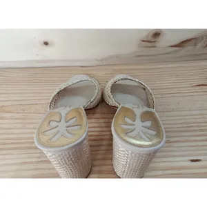 Antonio Melani x The Nat Note Woven Raffia Mesh Block Heel Mules Size 7.5M thumbnail 10