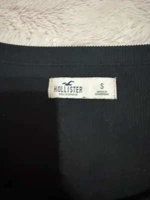 Hollister Black Scoop Neck Long Sleeve Shirt thumbnail 2