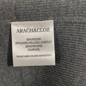 Arach Cloz Cozy Cloud Minimalist Mock Neck Knit Sweater Charcoal Gray Small‎ NWT thumbnail 8