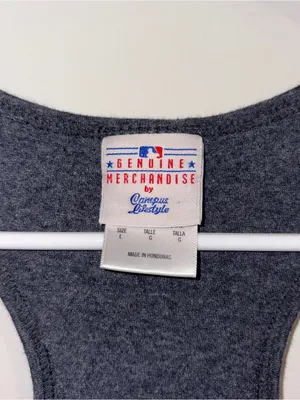 Dark Grey Women’s Milwaukee Brewers Tank Top Size: L thumbnail 3