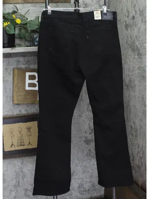 NWT Levi's 725 High Rise Stretch Bootcut Jeans 92911670 Soft Black 34 thumbnail 4