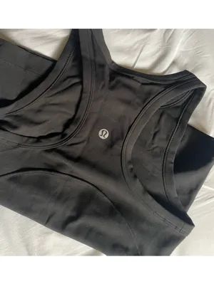 lululemon athletica Black Athletic Scoop Tank thumbnail 2